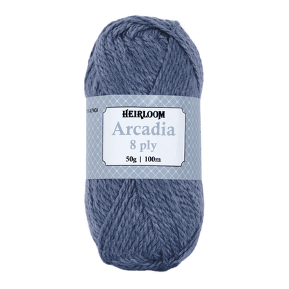 Heirloom Arcadia 8 Ply - Jacaranda Country Crafts