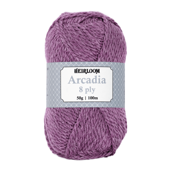 Heirloom Arcadia 8 Ply - Jacaranda Country Crafts