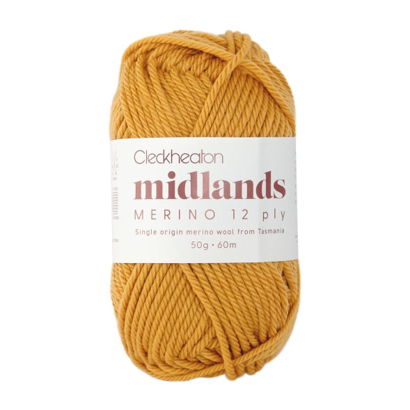 Cleckheaton Midlands Merino Wool 12 Ply - Soft and Cosy Premium Australian Yarn