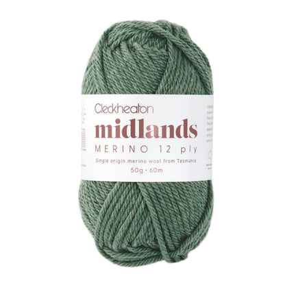 Cleckheaton Midlands Merino Wool 12 Ply - Soft and Cosy Premium Australian Yarn