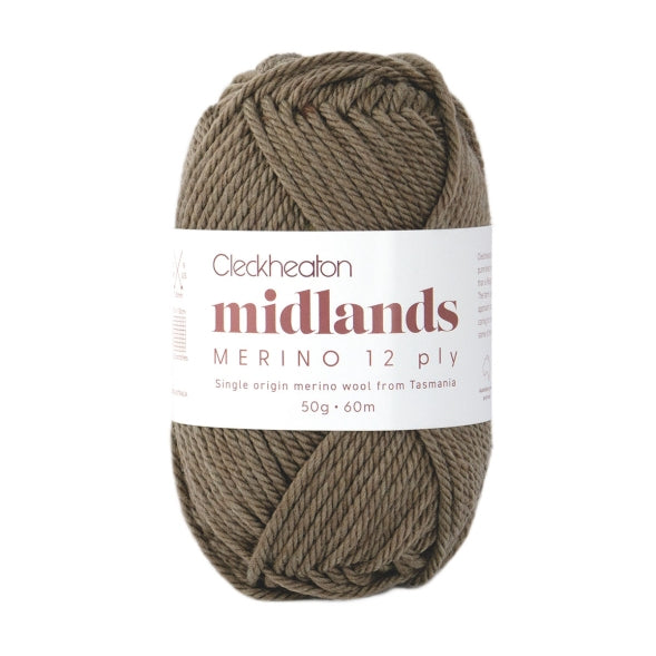 Cleckheaton Midlands Merino Wool 12 Ply - Soft and Cosy Premium Australian Yarn