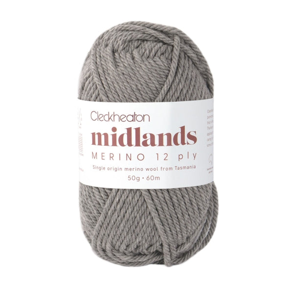 Cleckheaton Midlands Merino Wool 12 Ply - Soft and Cosy Premium Australian Yarn