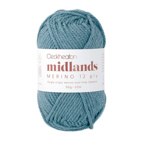 Cleckheaton Midlands Merino Wool 12 Ply - Soft and Cosy Premium Australian Yarn