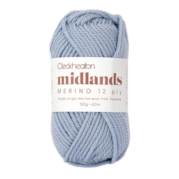 Cleckheaton Midlands Merino Wool 12 Ply - Soft and Cosy Premium Australian Yarn