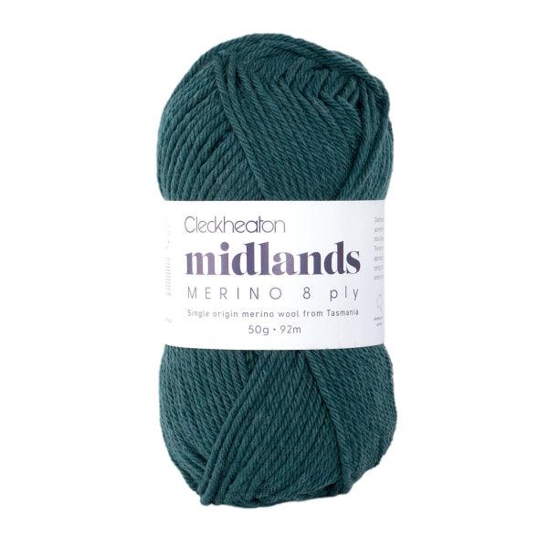 Cleckheaton Midlands Merino 8 Ply Yarn - Jacaranda Country Crafts
