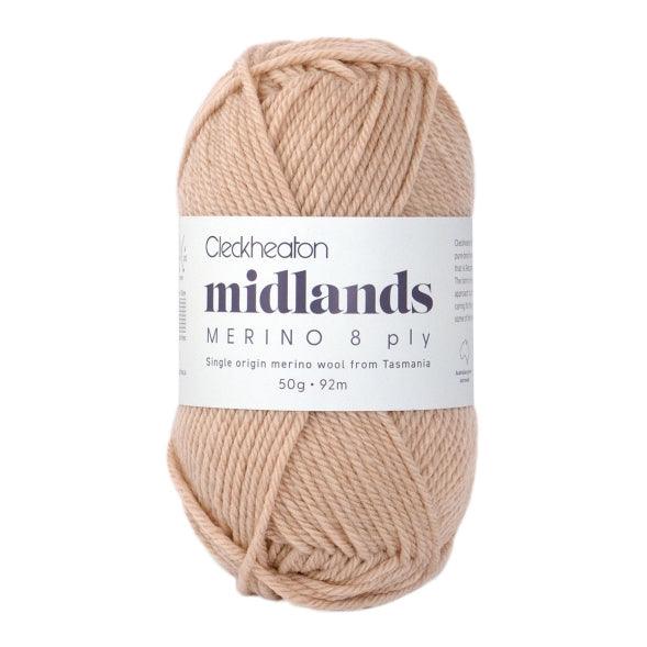 Cleckheaton Midlands Merino 8 Ply Yarn - Jacaranda Country Crafts