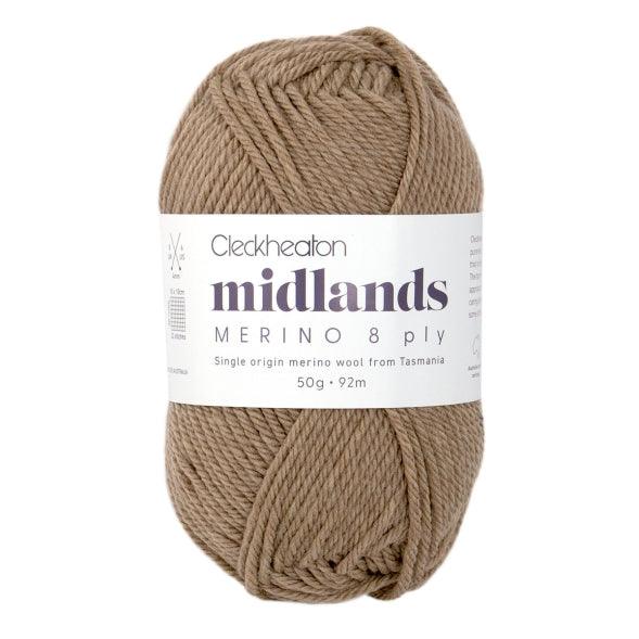 Cleckheaton Midlands Merino 8 Ply Yarn - Jacaranda Country Crafts