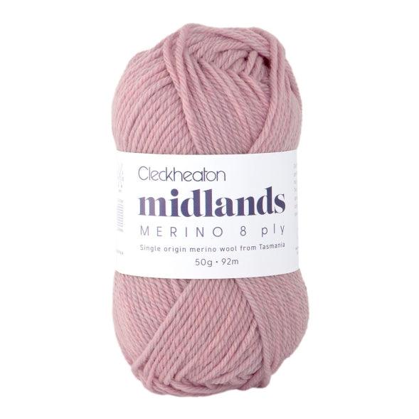 Cleckheaton Midlands Merino 8 Ply Yarn - Jacaranda Country Crafts
