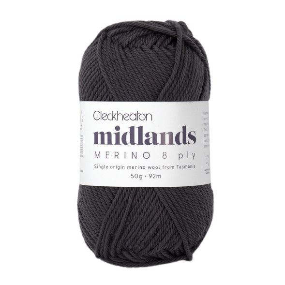 Cleckheaton Midlands Merino 8 Ply Yarn - Jacaranda Country Crafts