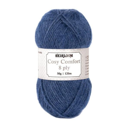 Heirloom Cosy Comfort 8 Ply - Jacaranda Country Crafts Yarn Shop