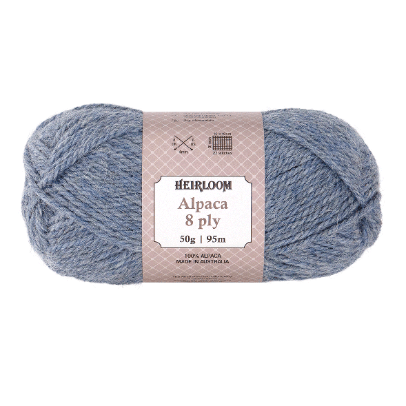 Multicolor Alpaca 8 inch