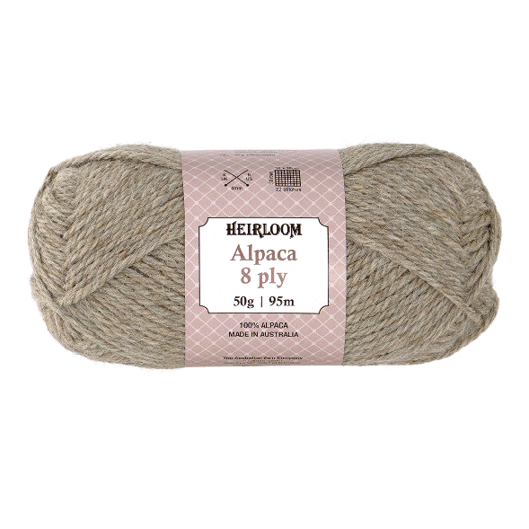 Heirloom Alpaca 8 Ply - Jacaranda Country Crafts