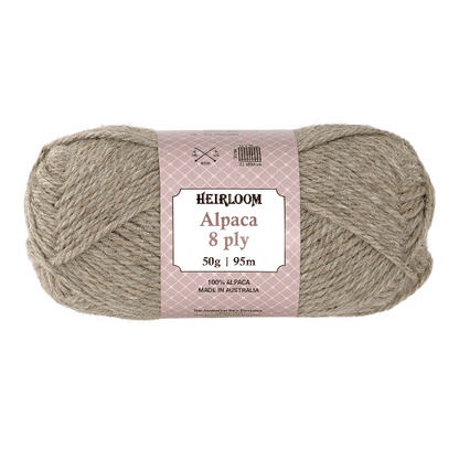 Heirloom Alpaca 8 Ply - Jacaranda Country Crafts