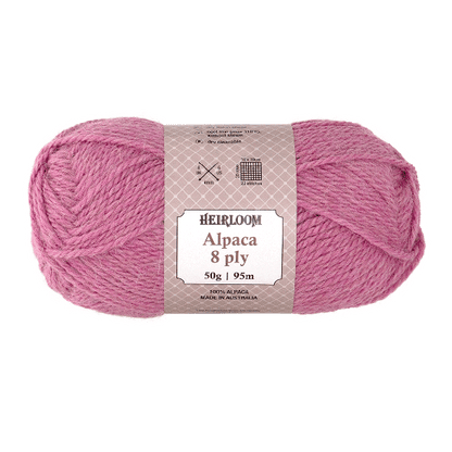 Heirloom Alpaca 8 Ply - Jacaranda Country Crafts