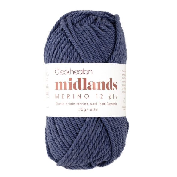 Cleckheaton Midlands Merino Wool 12 Ply - Soft and Cosy Premium Australian Yarn