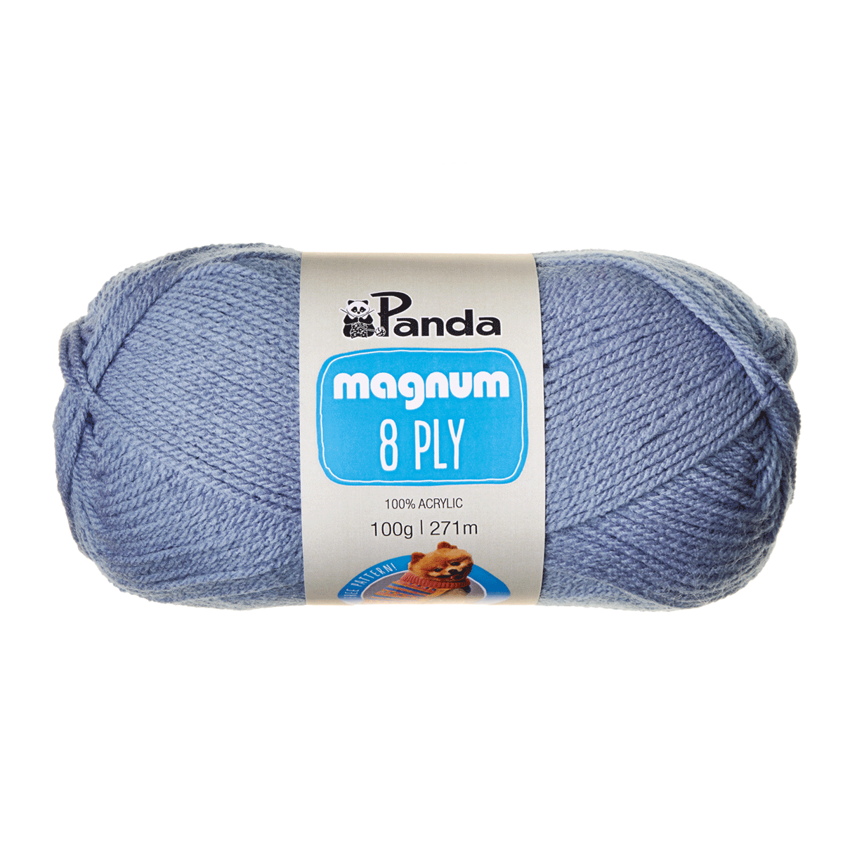 Panda Magnum 8 Ply Yarn – 100% Acrylic Knitting & Crochet Yarn 100g