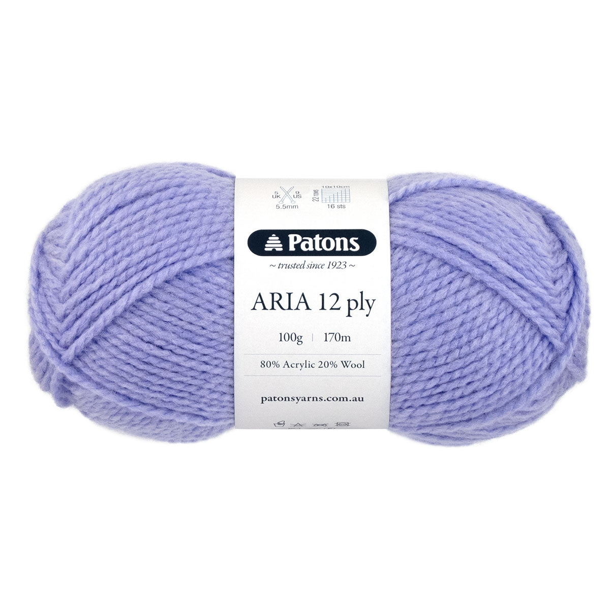 Premium Patons Aria 12-Ply Acrylic Blend Yarn for Knitting & Crochet – Soft & Durable (Australia)