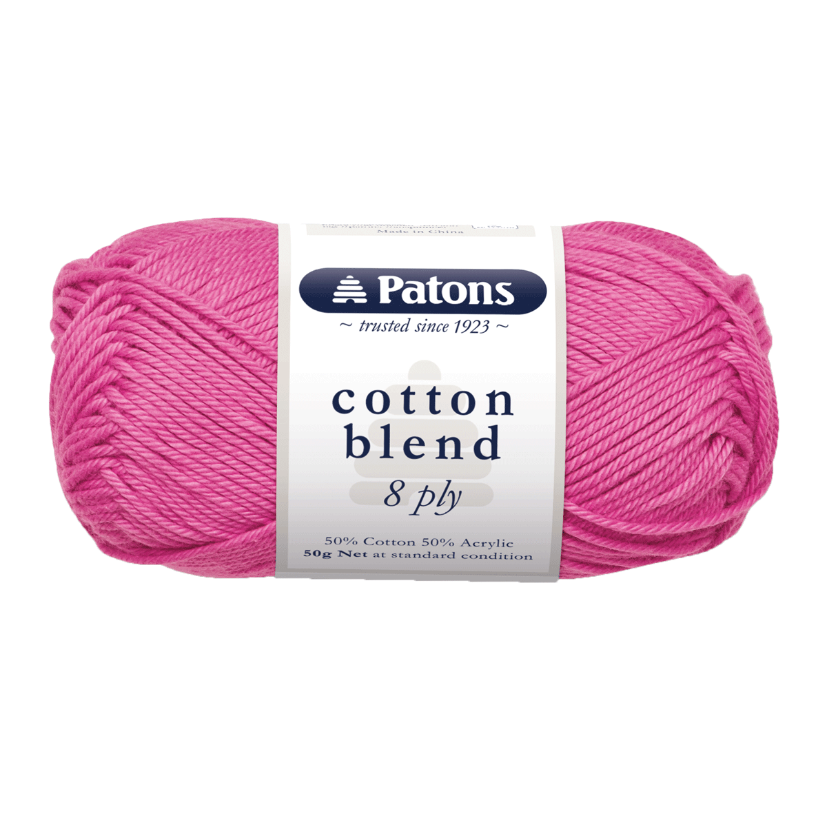 Paton's Cotton Blend 8 ply
- Jacaranda Country Crafts
