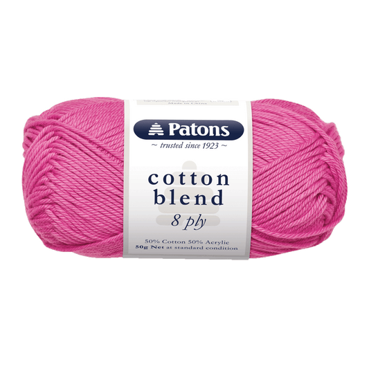 Paton's Cotton Blend 8 ply
- Jacaranda Country Crafts
