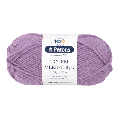 Patons Totem Merino 8 Ply - Jacaranda Country Crafts